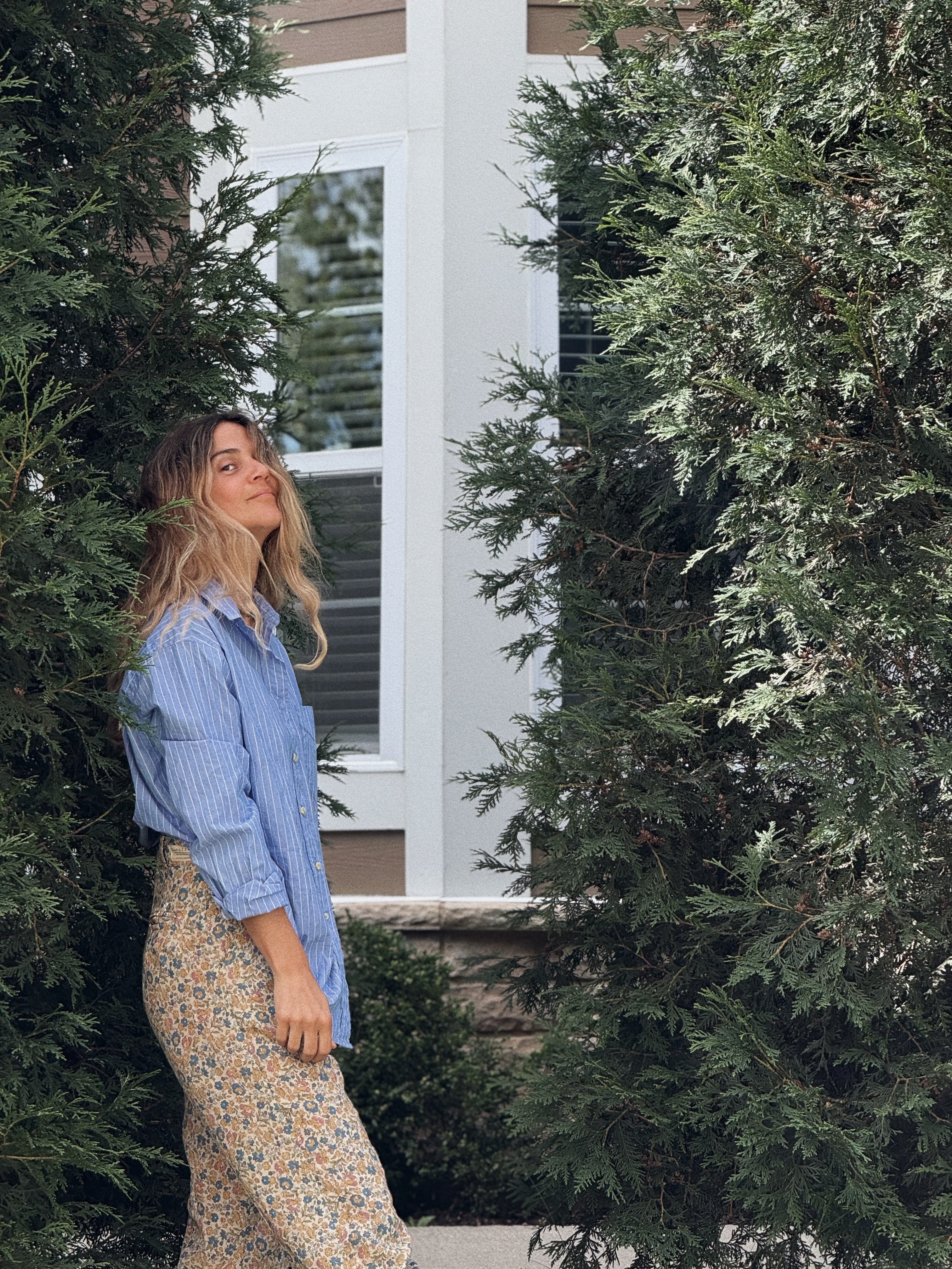 Gaia blouse (rayada)