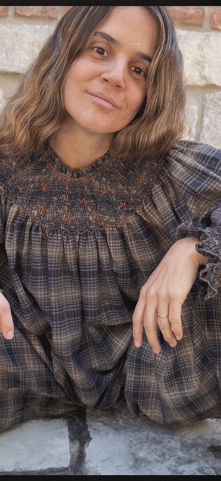 PREORDER Charlotte Blouse ( Punto smock)