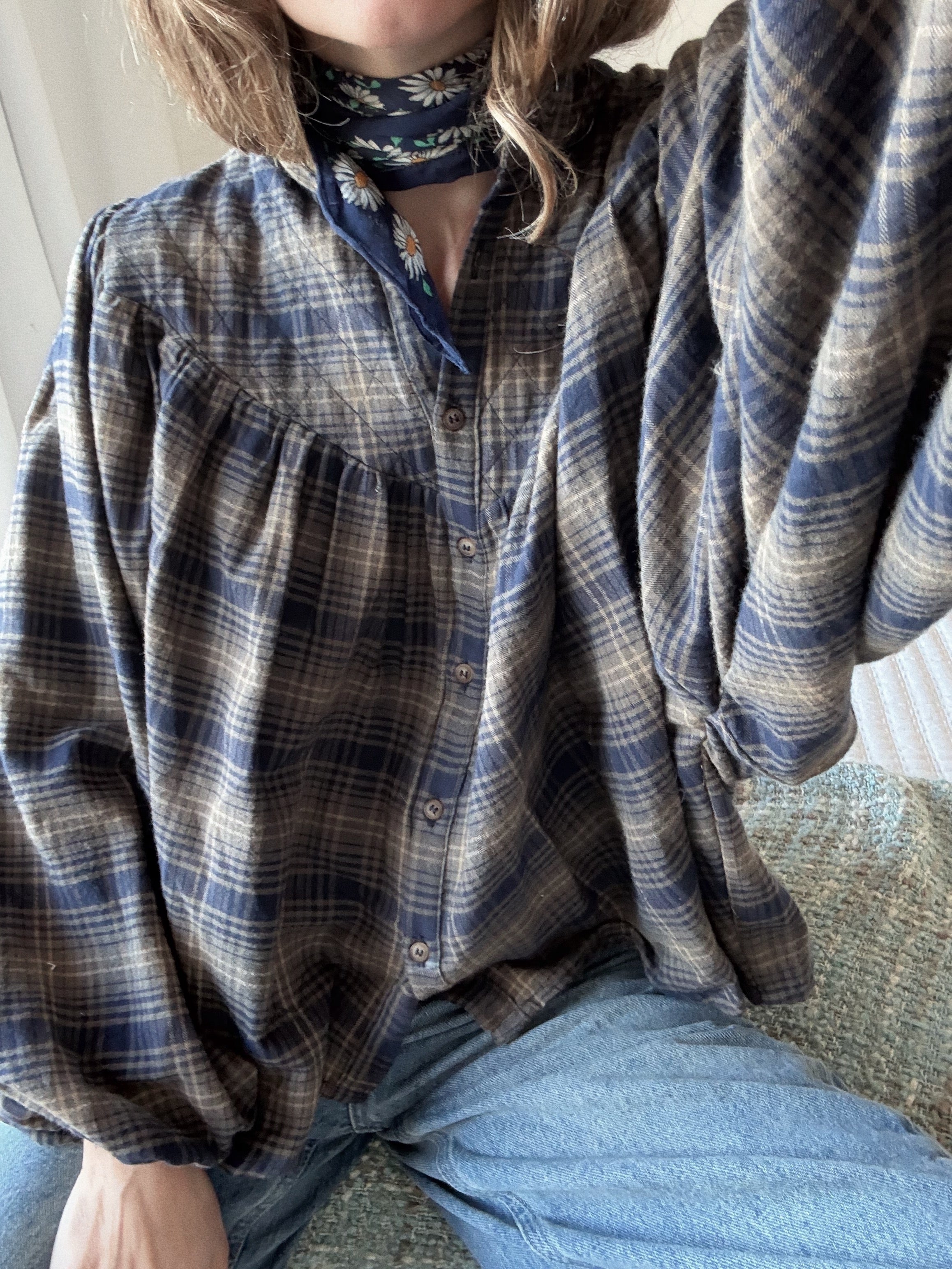 Quinn Blouse Charlotte (Viyela)