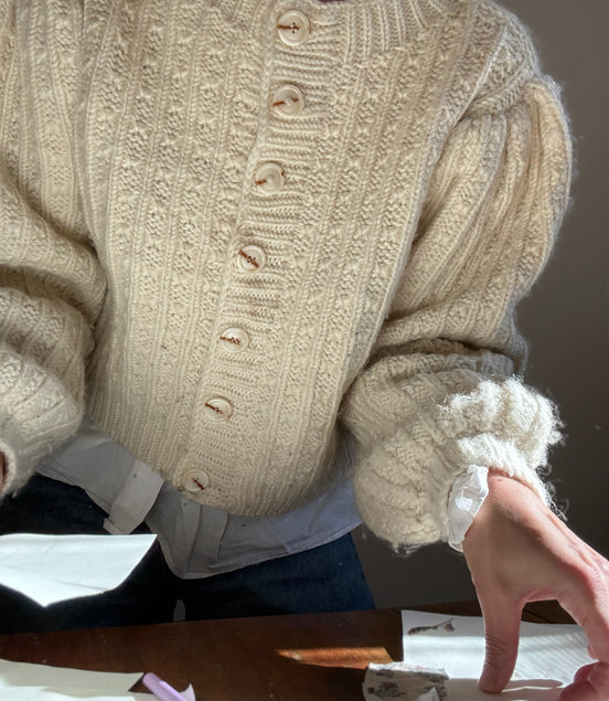 Tordilla Cardigan Crudo