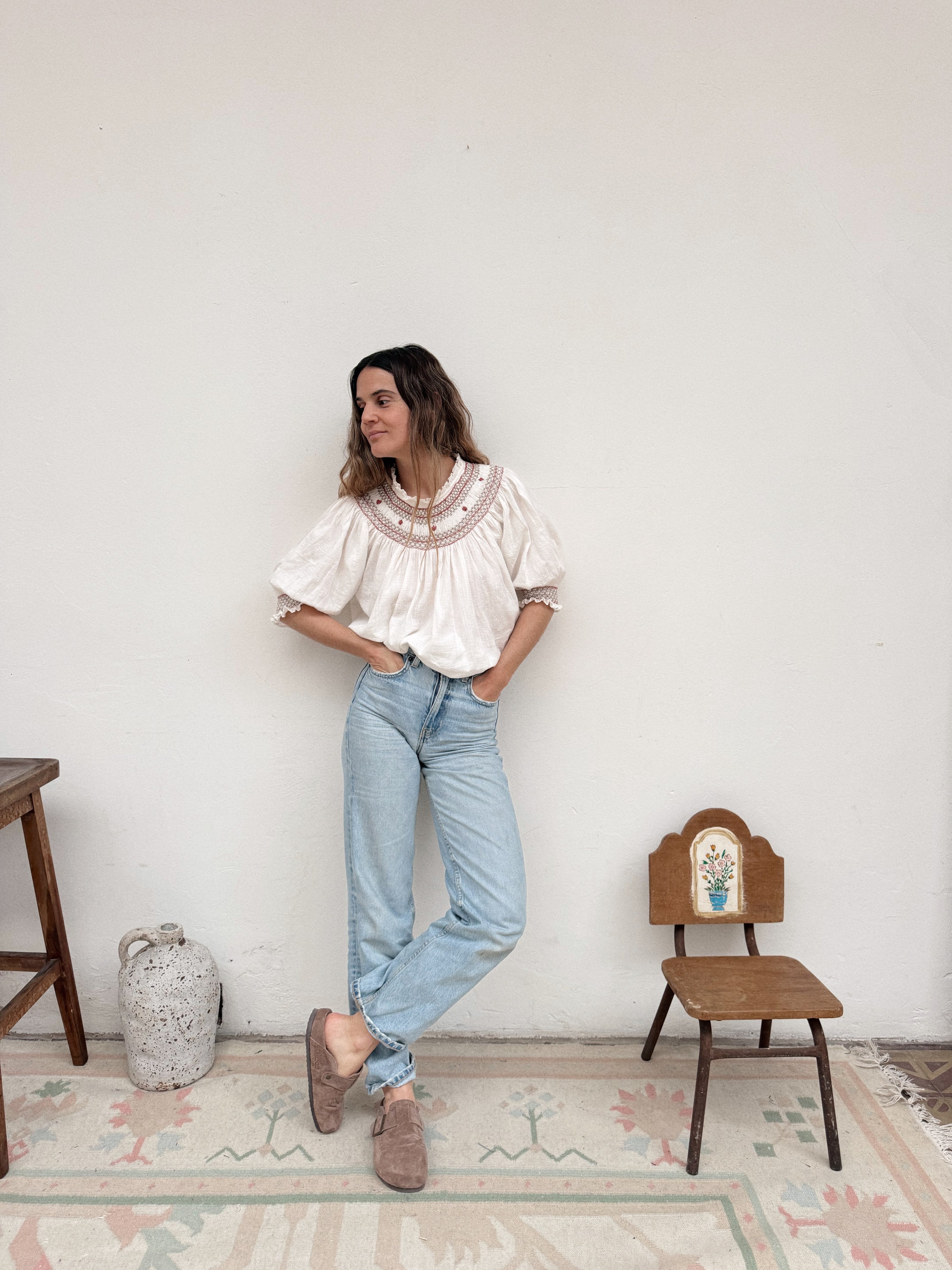 Gardenia Blouse ( rojo)