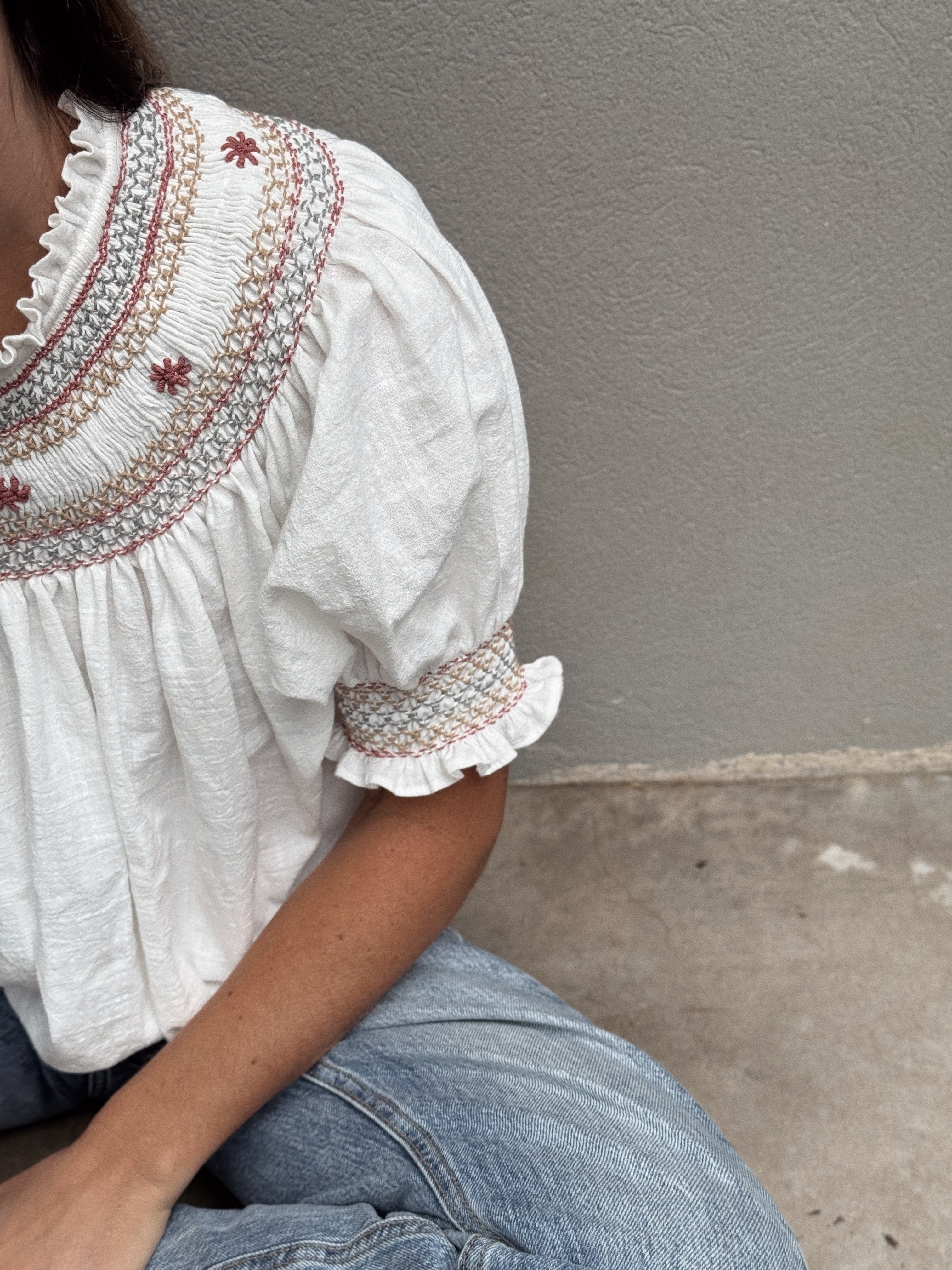 PRE ORDER Gardenia  Blouse