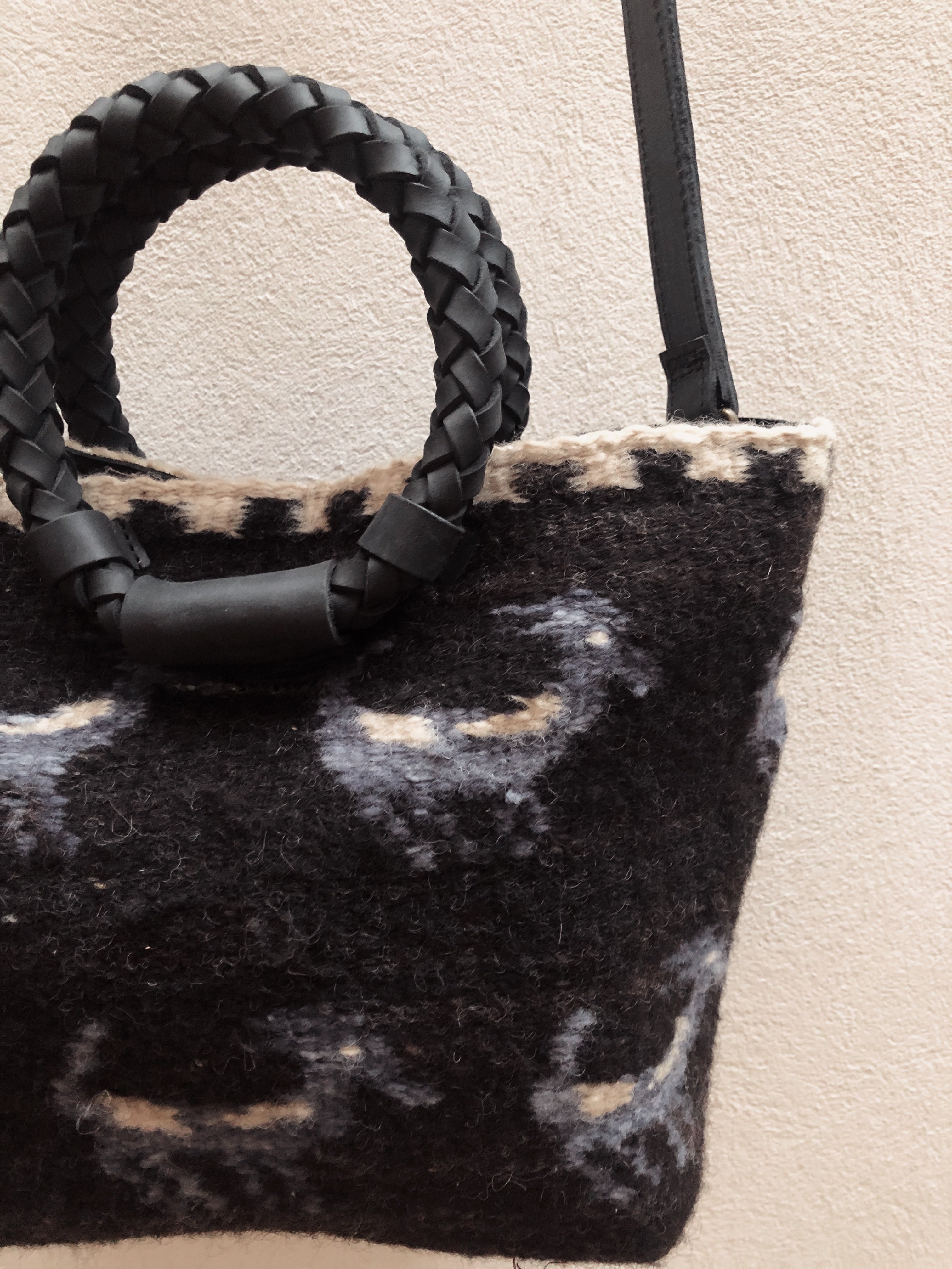 Alondra Little bag (Negro y azul)
