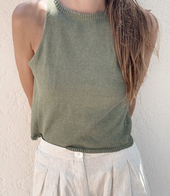Mina top (verde)