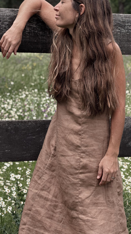 Isabel dress (habano)