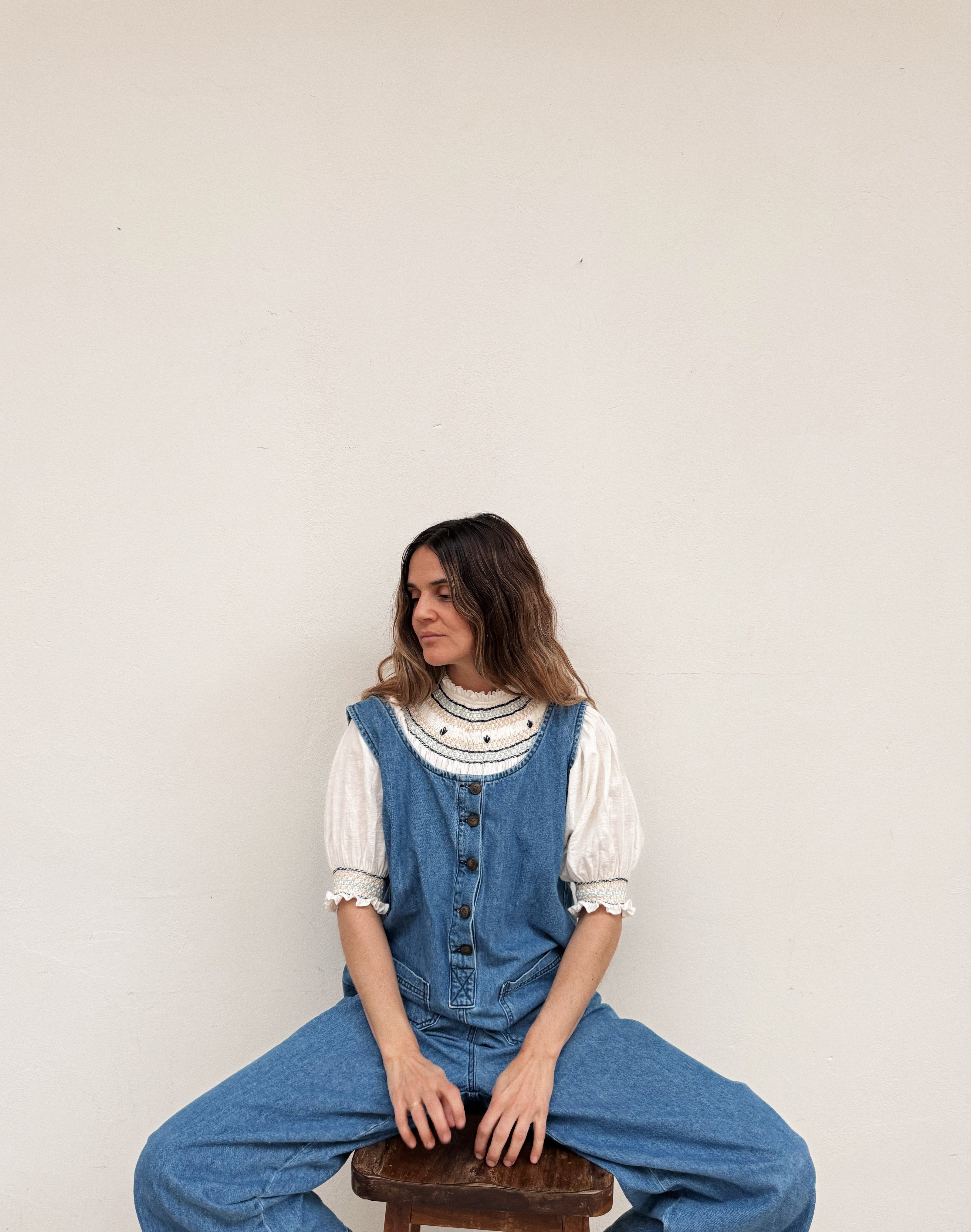 Gardenia Blouse (azul)