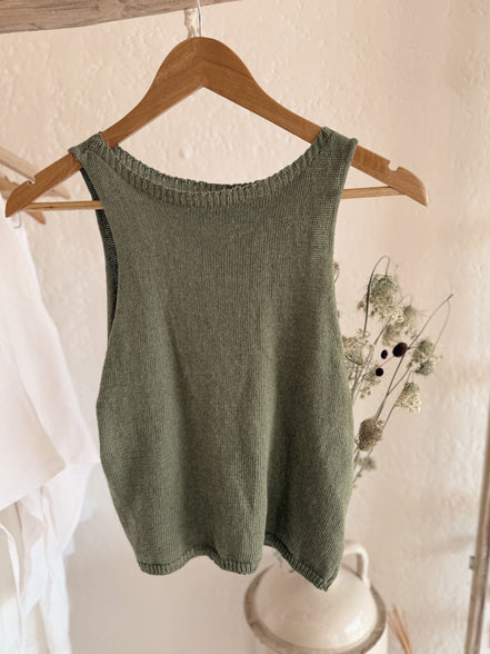 Mina top (verde)