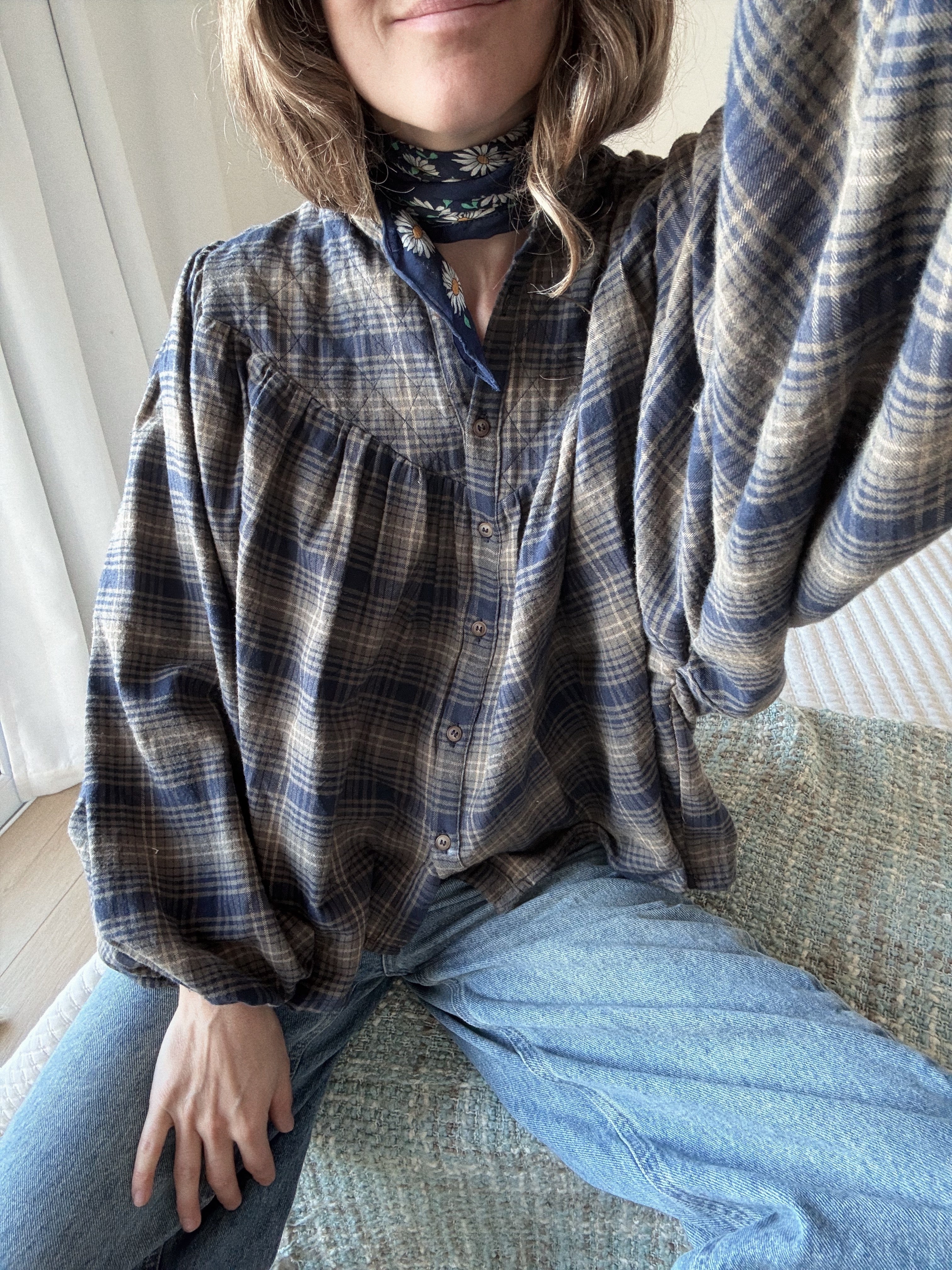 Quinn Blouse Charlotte (Viyela)