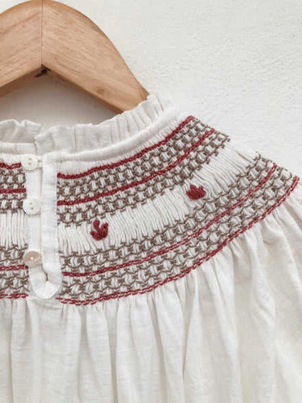 Gardenia Blouse ( rojo)