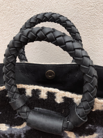 Alondra Little bag (Negro y azul)