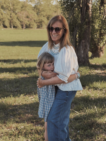 Gardenia Blouse (azul)