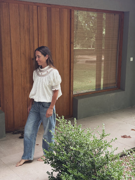 PRE ORDER Gardenia  Blouse