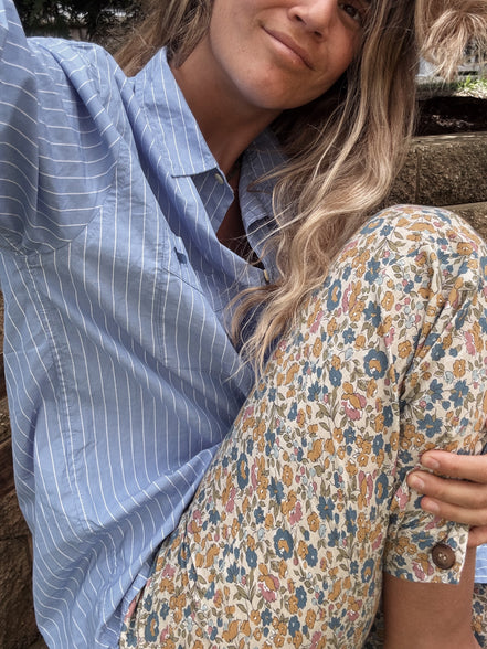 Gaia blouse (rayada)