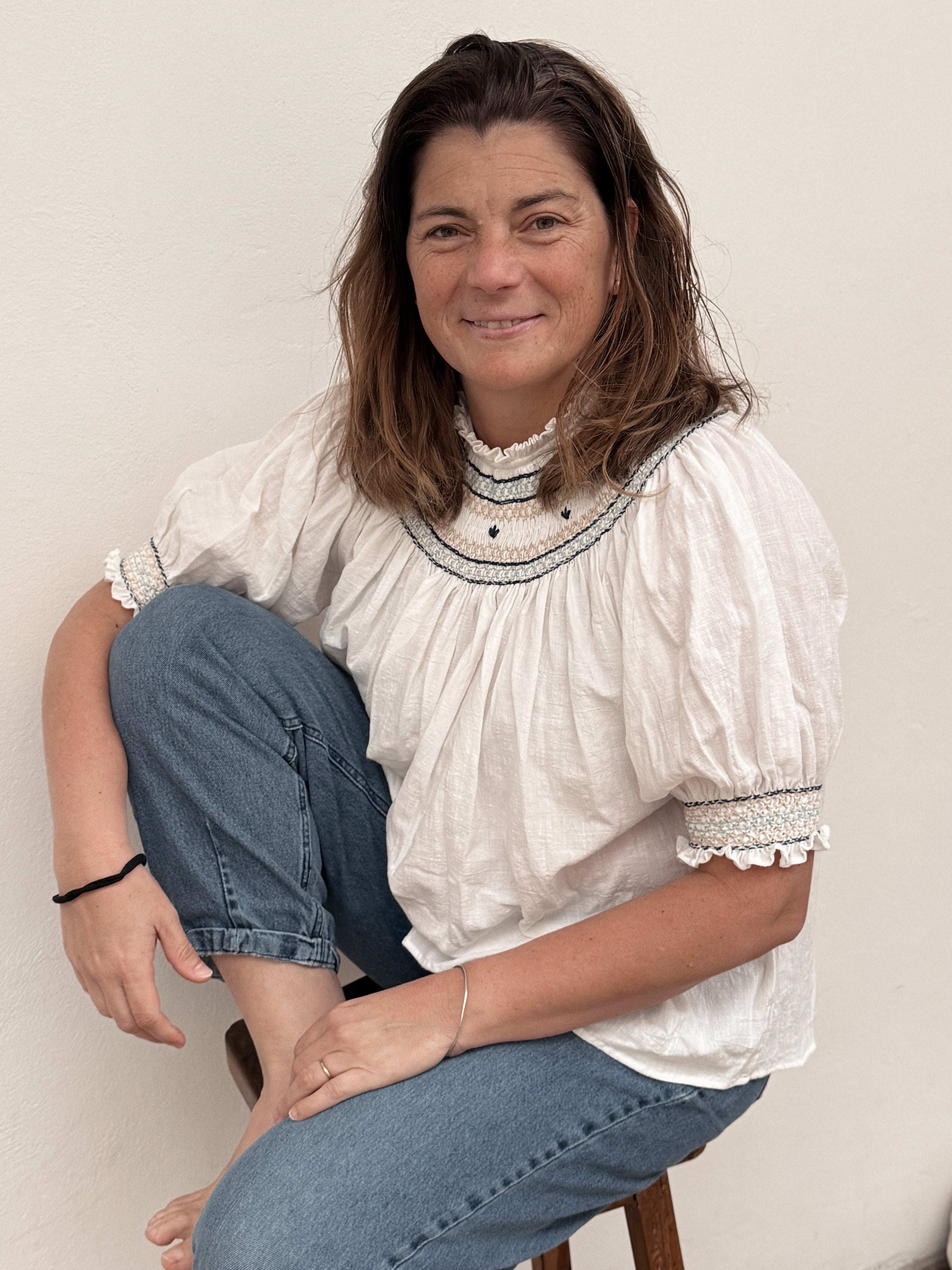 Gardenia Blouse (azul)
