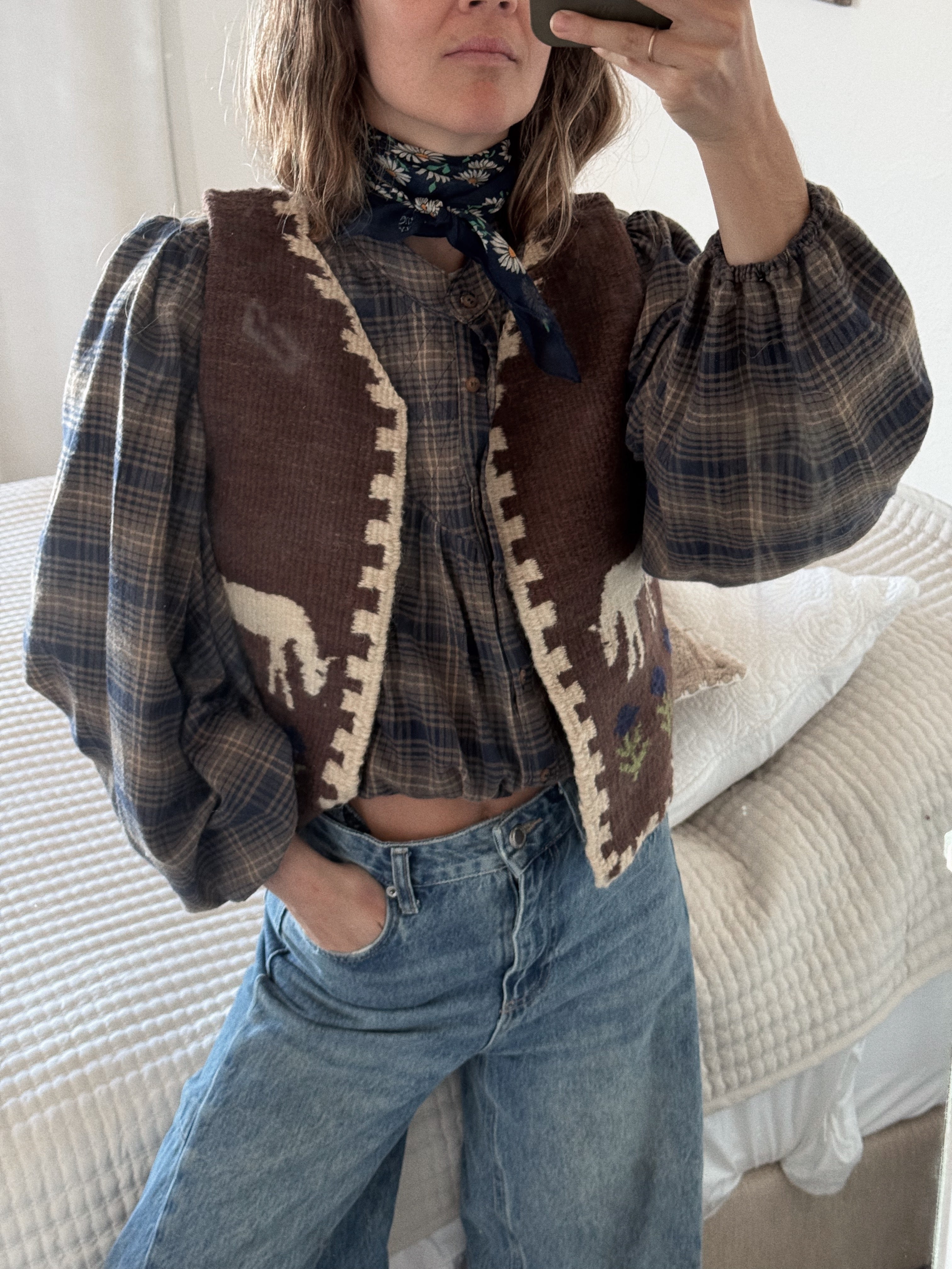 Quinn Blouse Charlotte (Viyela)