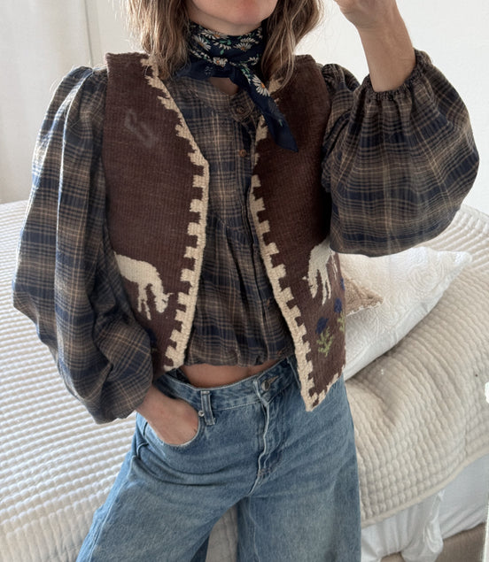 Quinn Blouse Charlotte (Viyela)