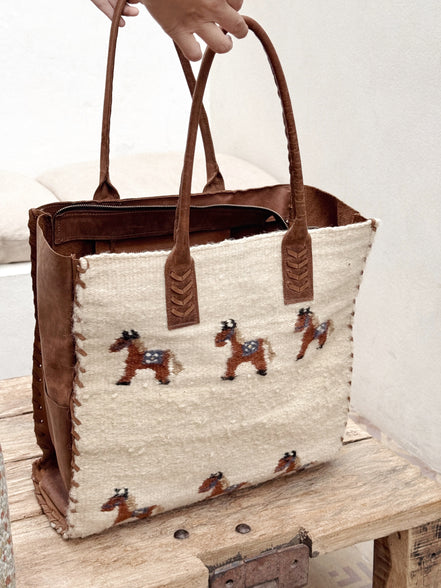 Folk horse bag