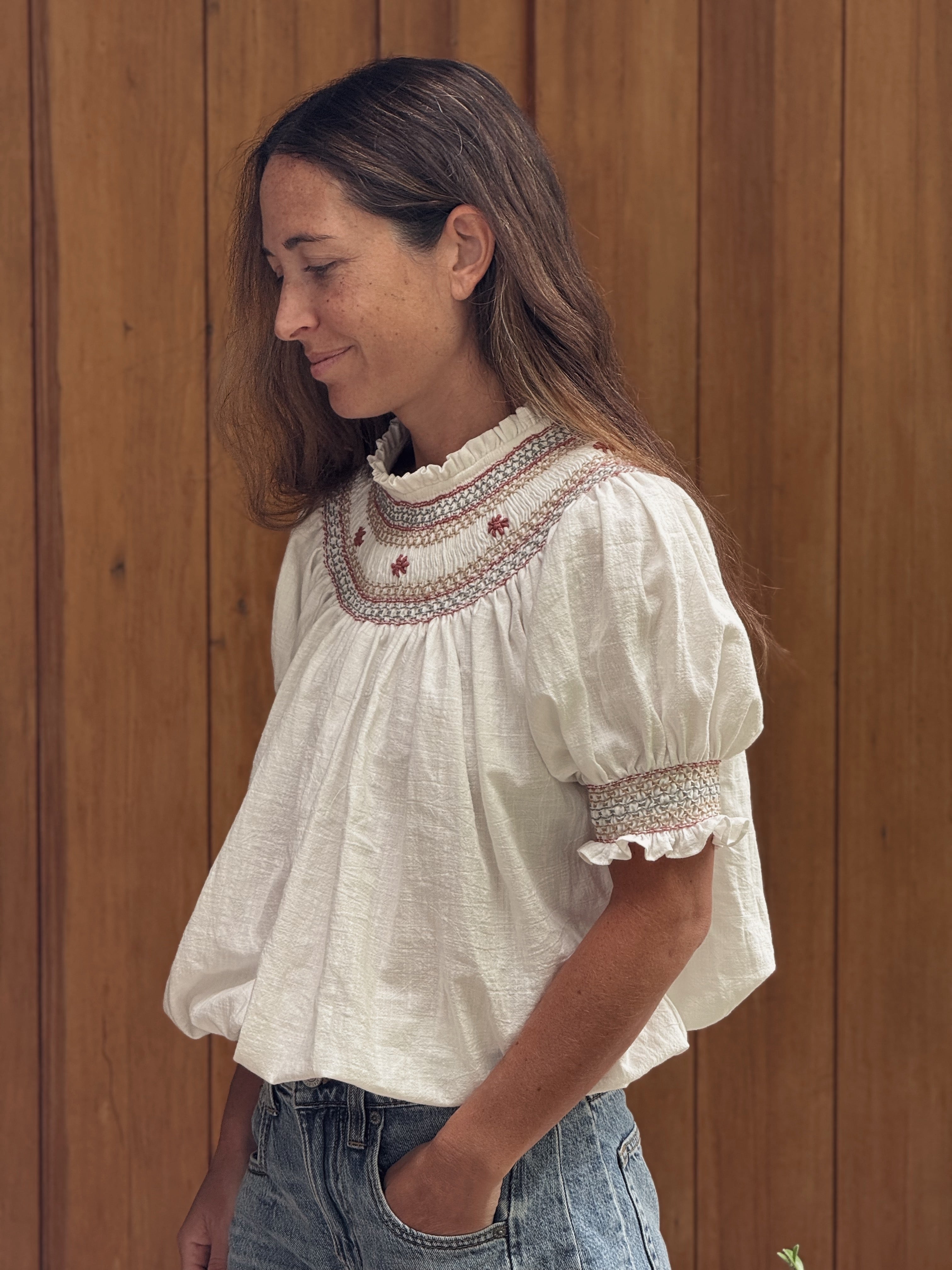 PRE ORDER Gardenia  Blouse