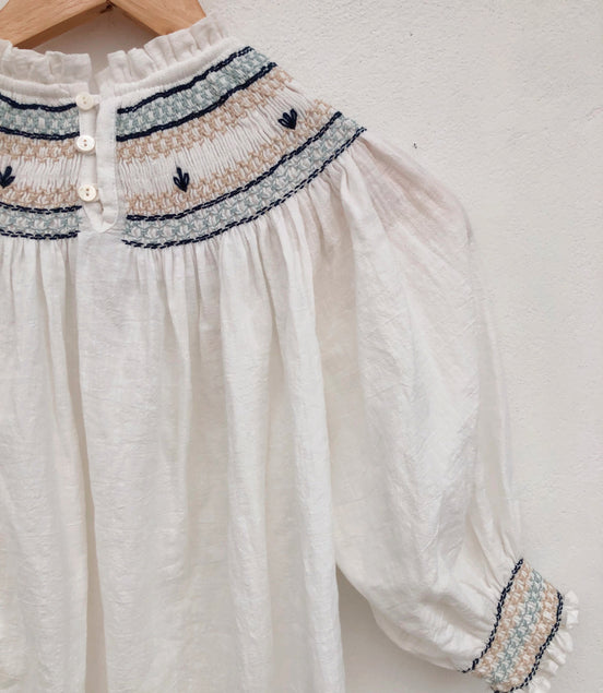 Gardenia Blouse (azul)