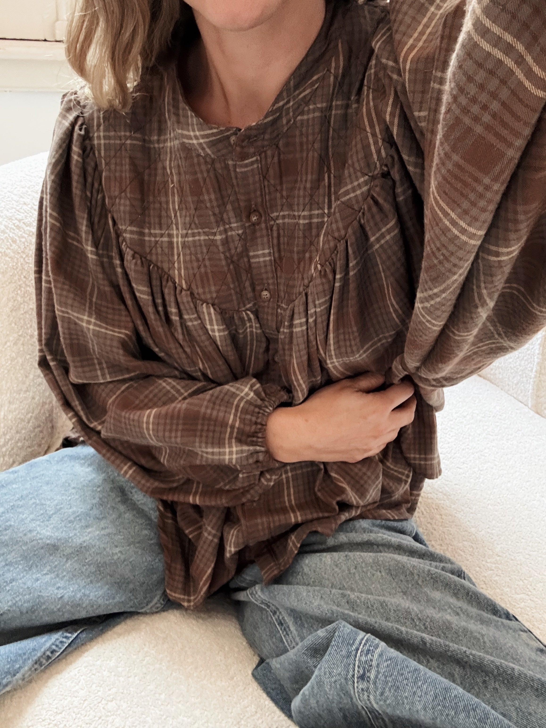Quinn Blouse (viyela)