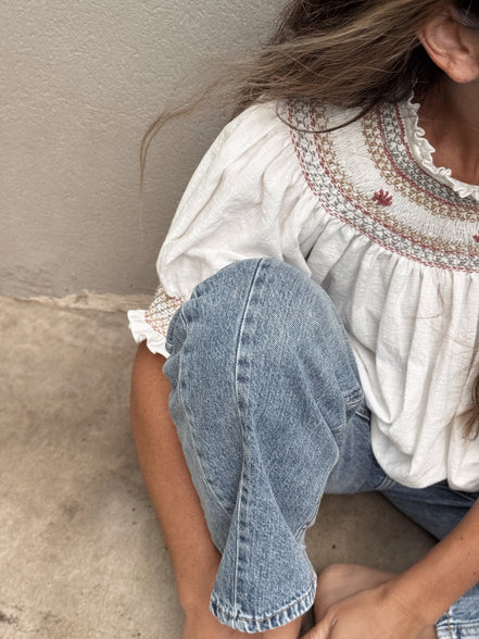 PRE ORDER Gardenia  Blouse