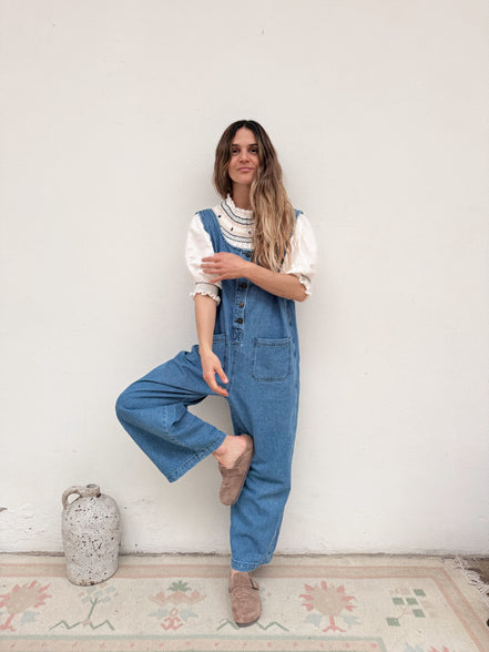 Gardenia Blouse (azul)
