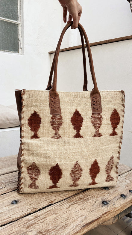 Folk fish bag