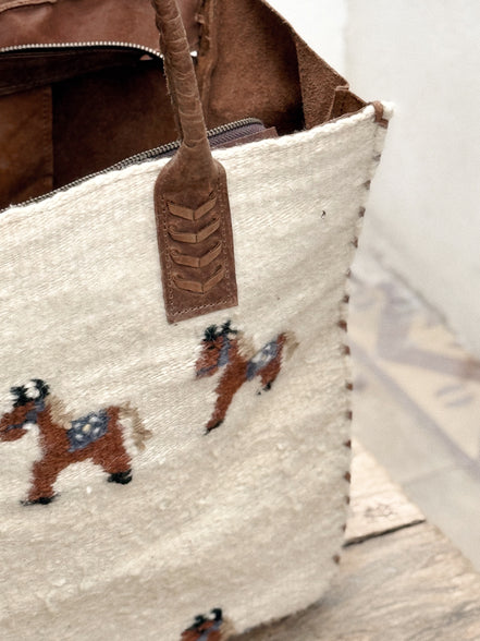 Folk horse bag