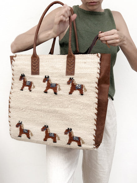 Folk horse bag