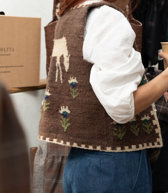 Horse folk vest