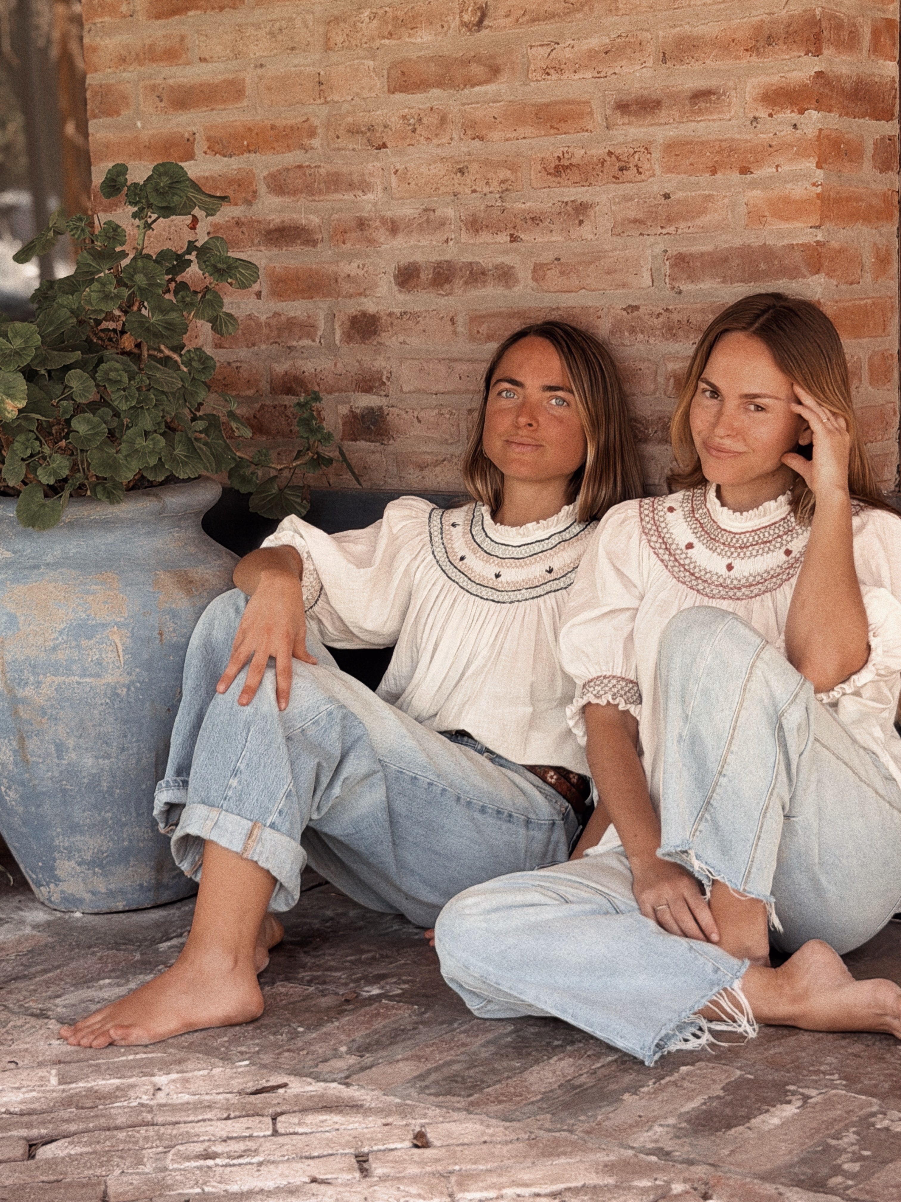 Gardenia Blouse (azul)
