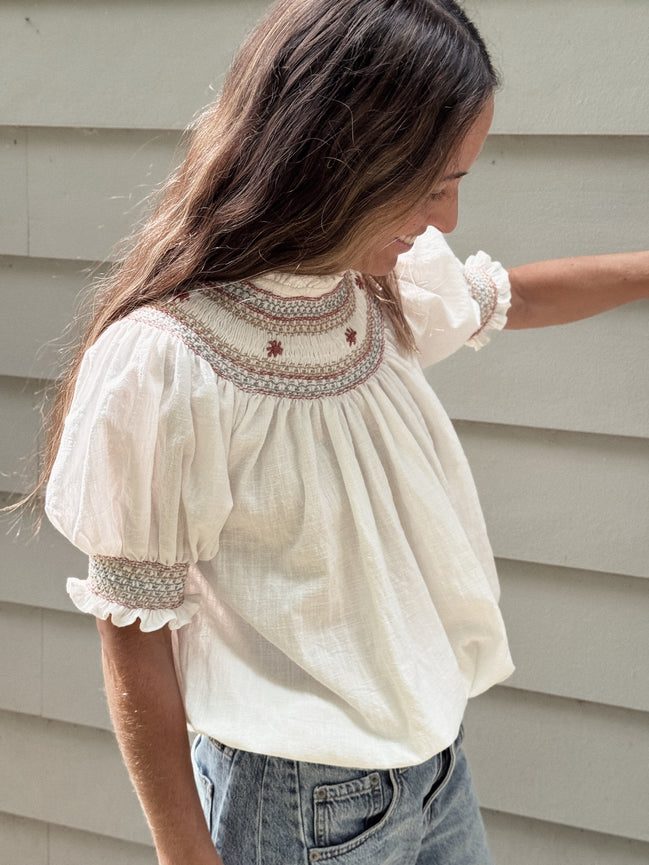 PRE ORDER Gardenia  Blouse