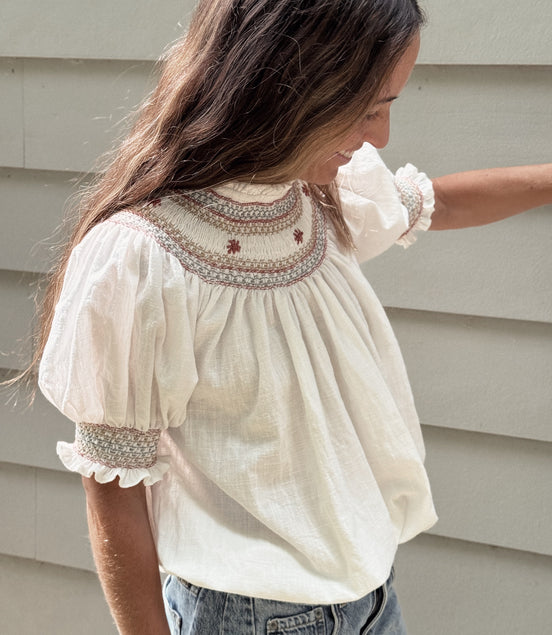 PRE ORDER Gardenia  Blouse