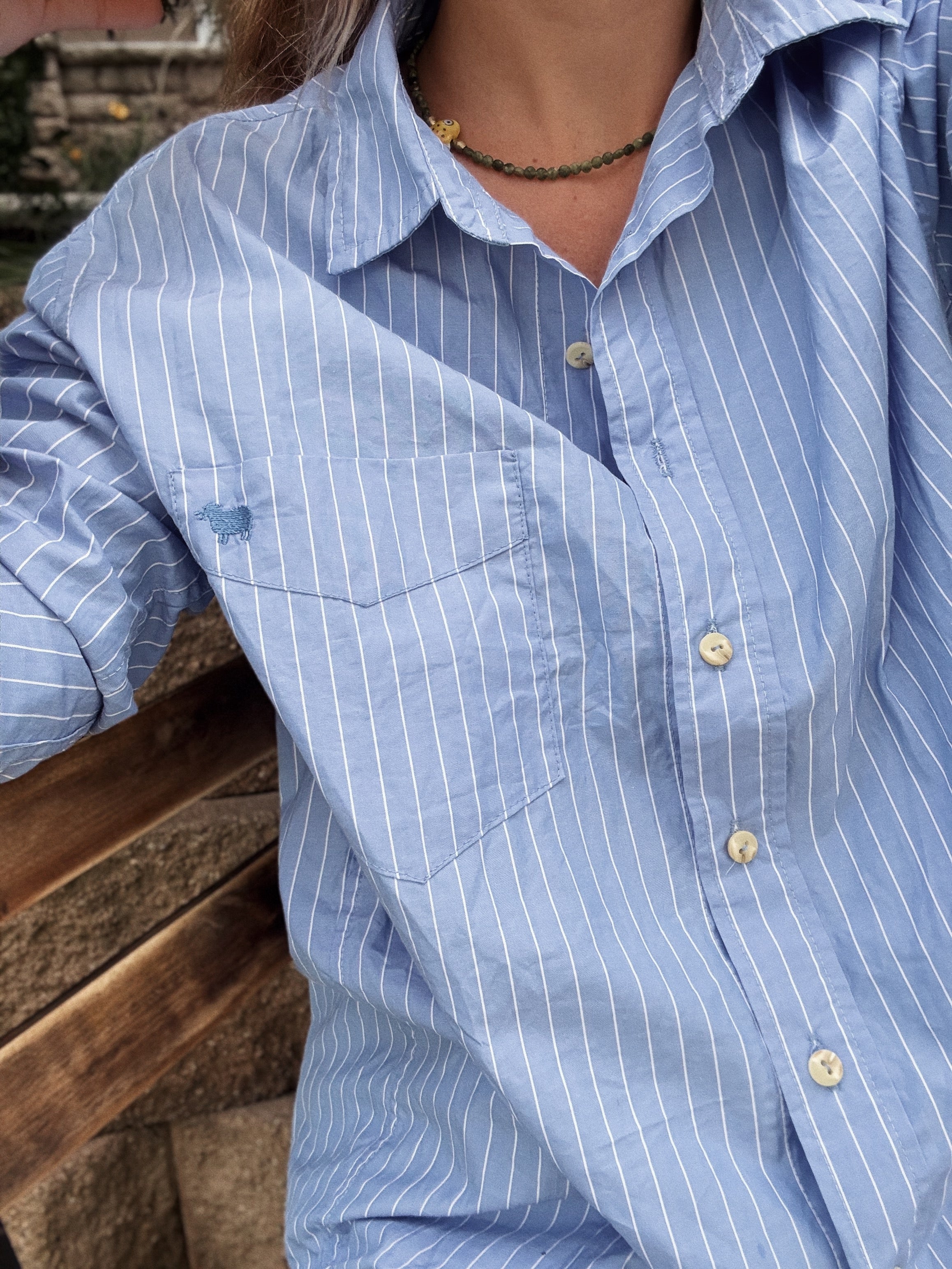 Gaia blouse (rayada)