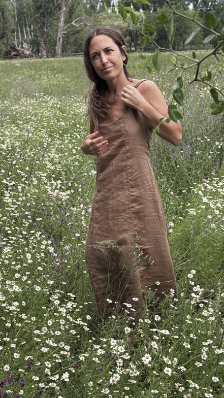 Isabel dress (habano)