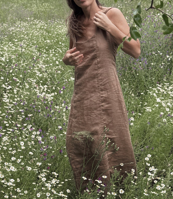 Isabel dress (habano)