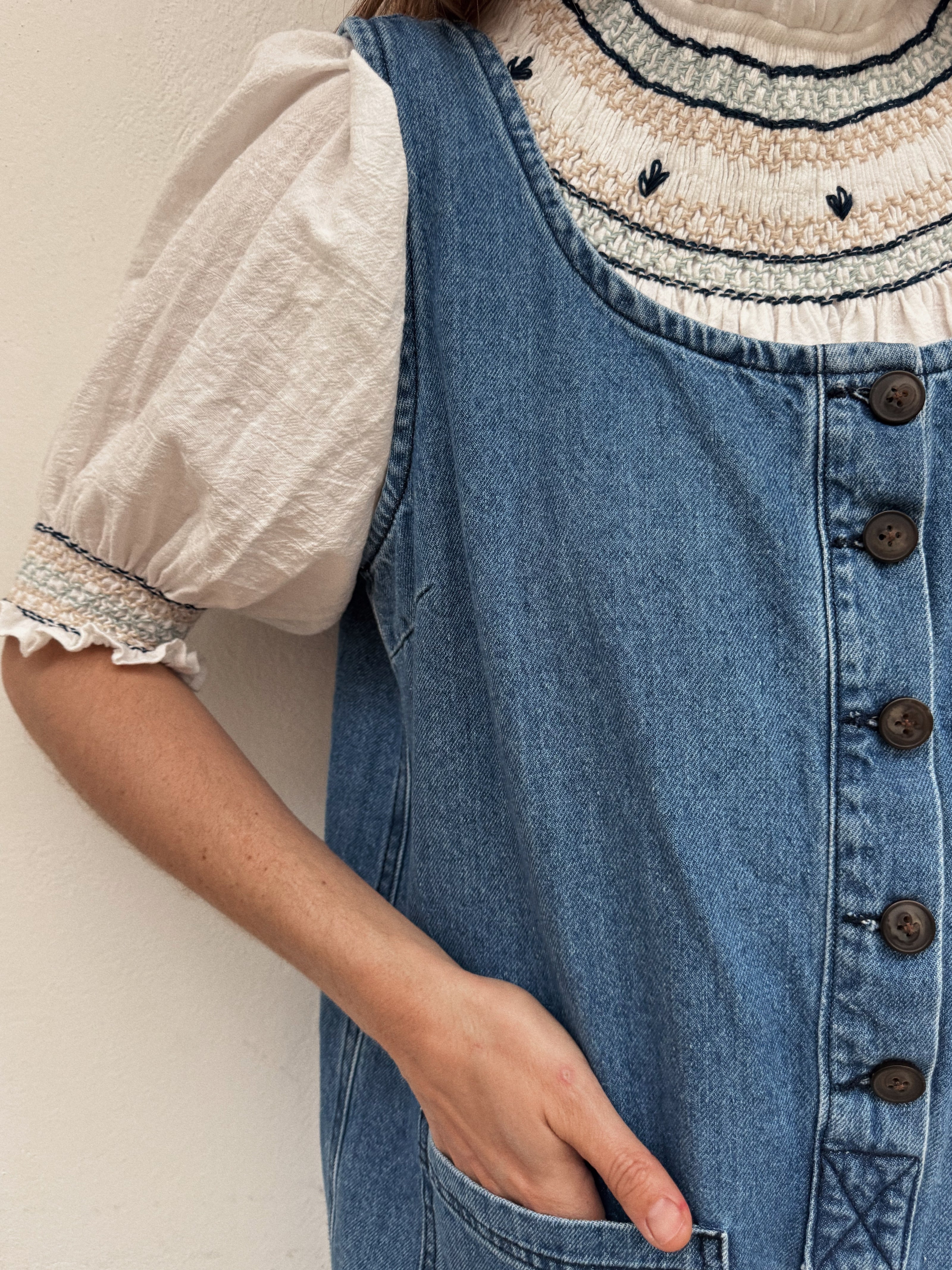 Gardenia Blouse (azul)