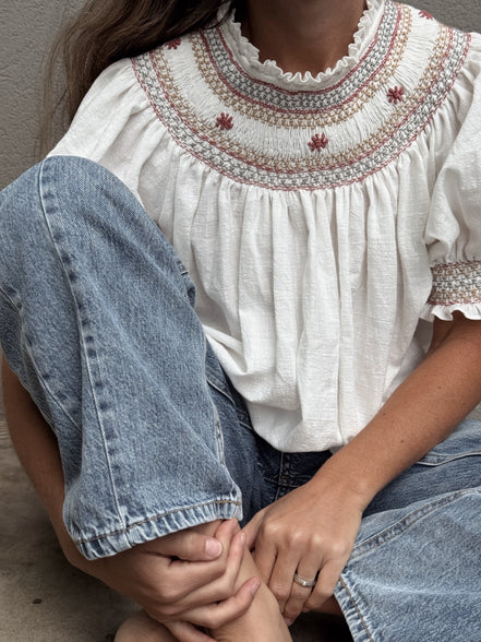 PRE ORDER Gardenia  Blouse