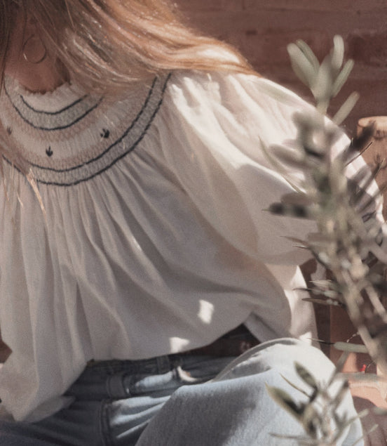 Gardenia Blouse (azul)