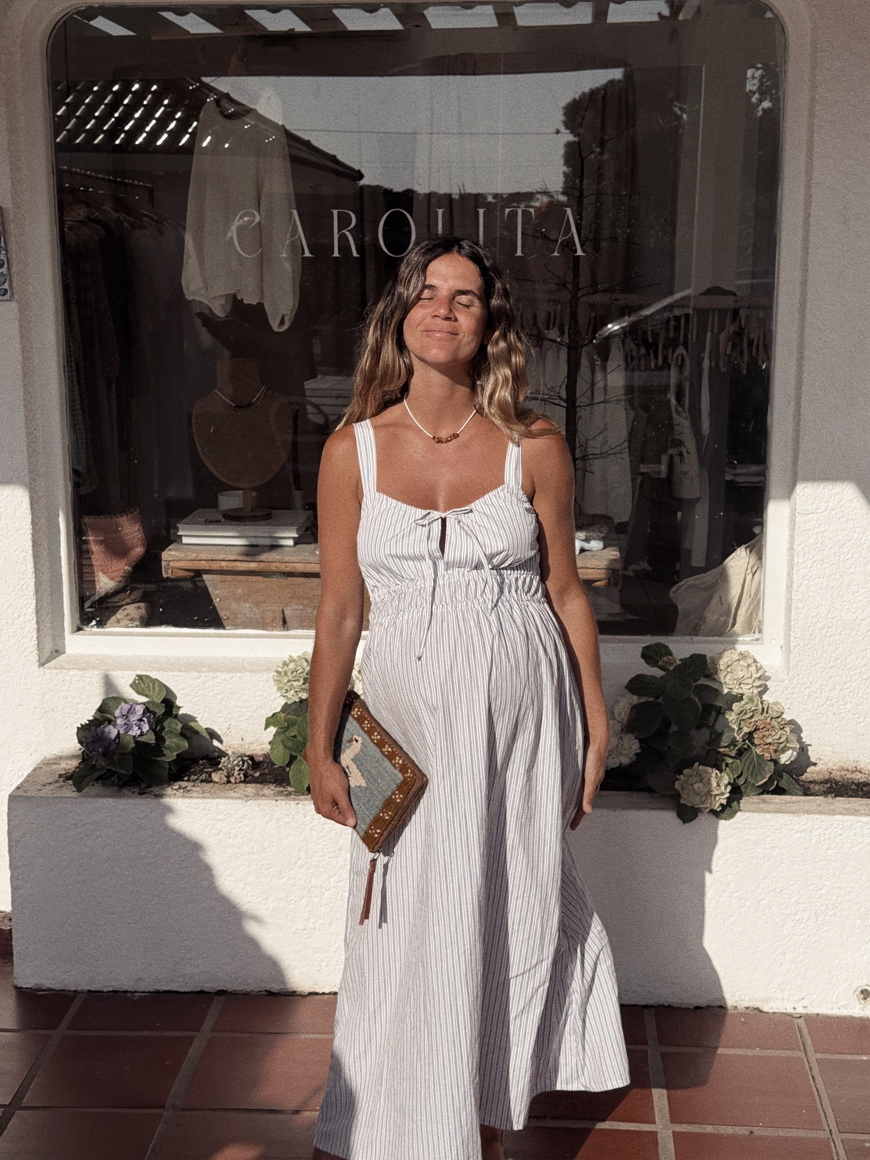 Dafne Dress ( rayas)