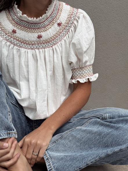 PRE ORDER Gardenia  Blouse