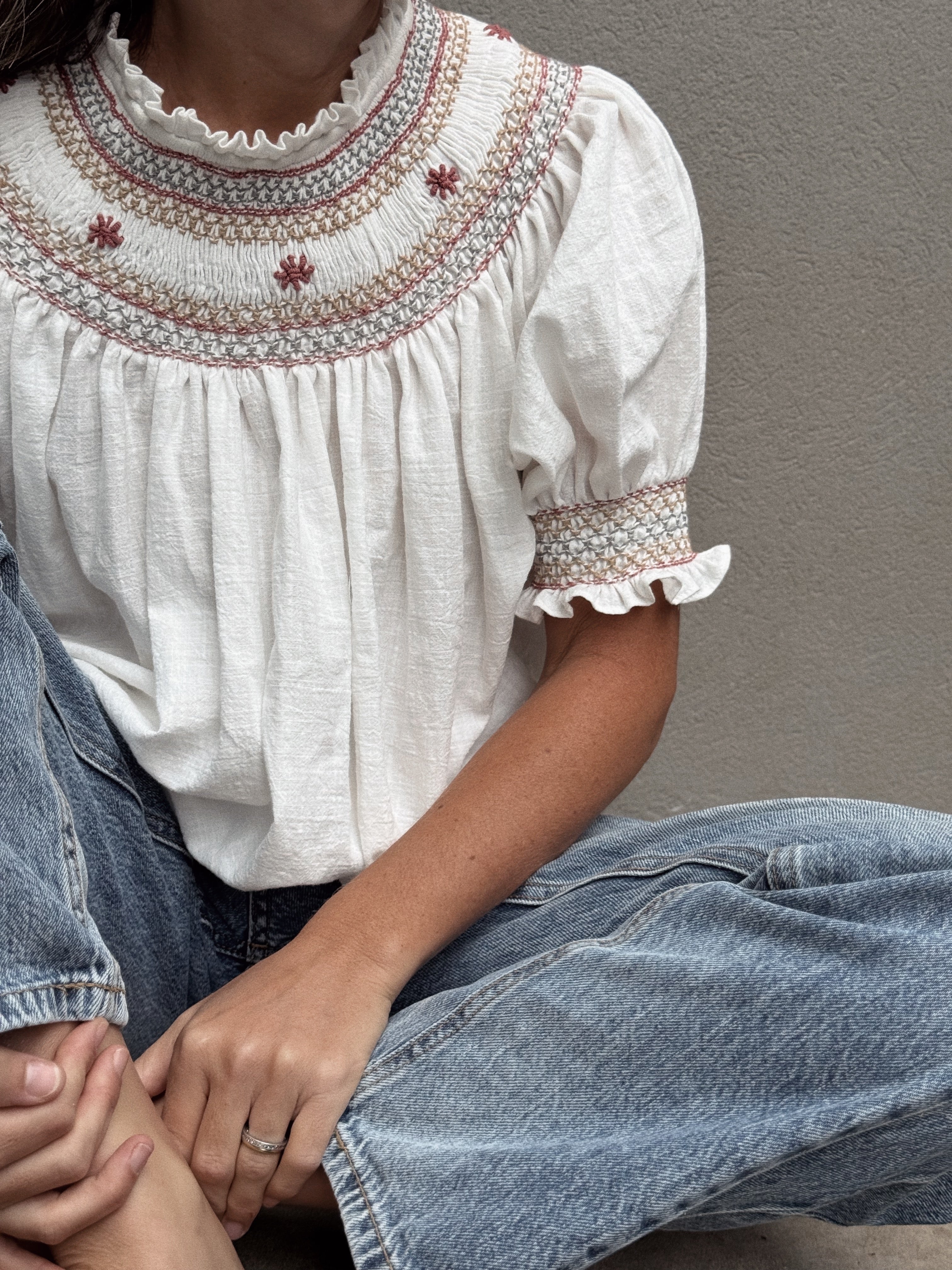 PRE ORDER Gardenia  Blouse