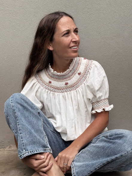 PRE ORDER Gardenia  Blouse