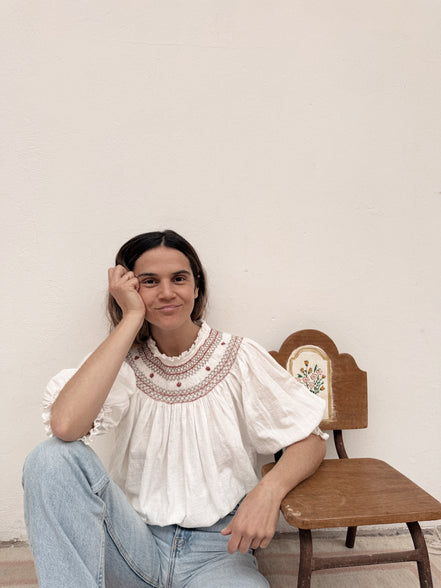 Gardenia Blouse ( rojo)