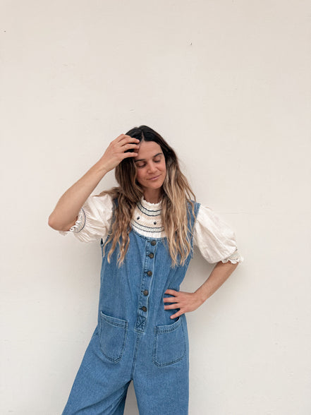 Gardenia Blouse (azul)