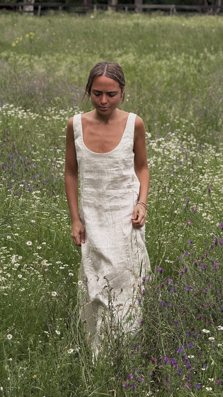 Isabel dress (crudo)