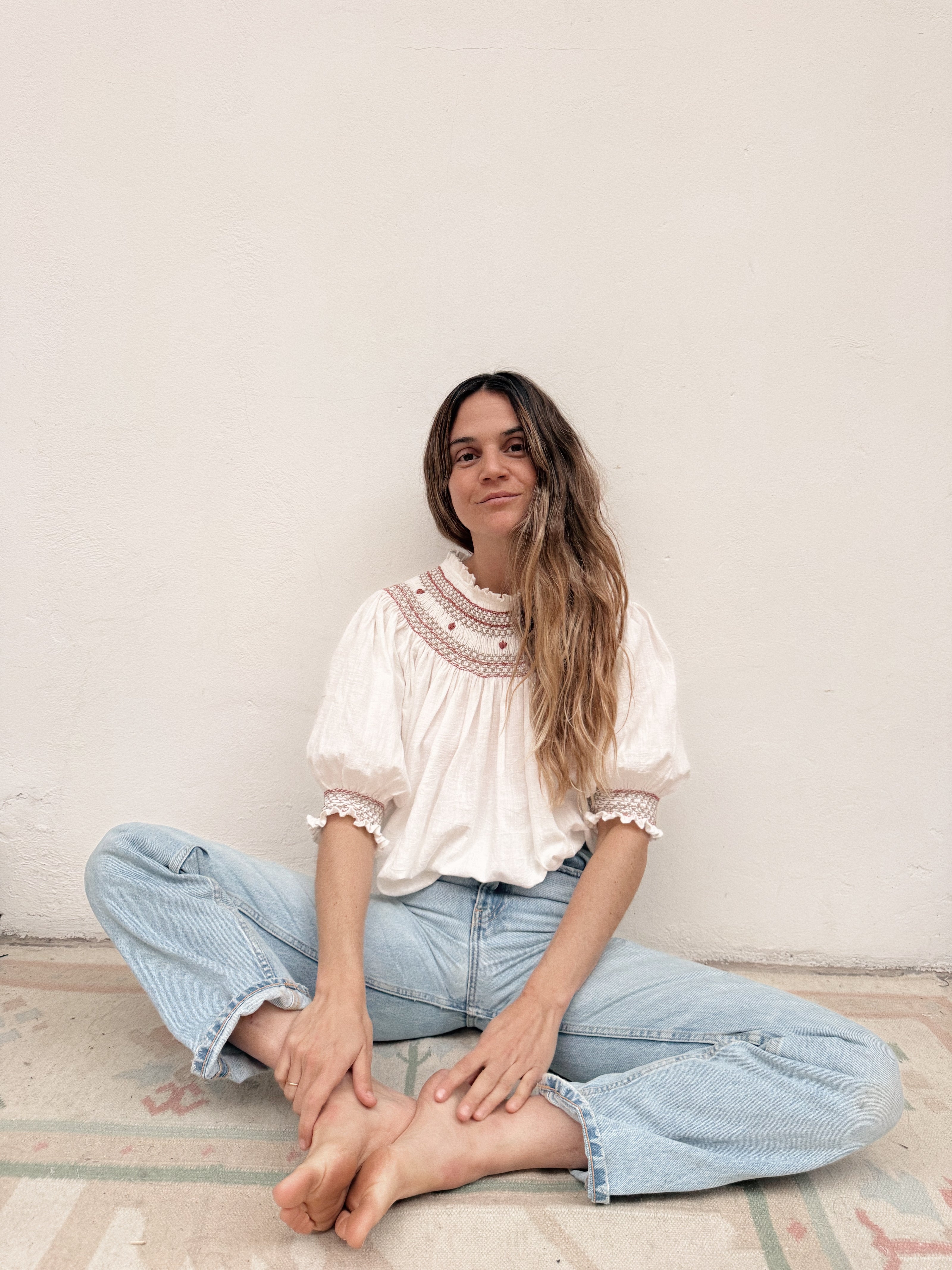 Gardenia Blouse ( rojo)