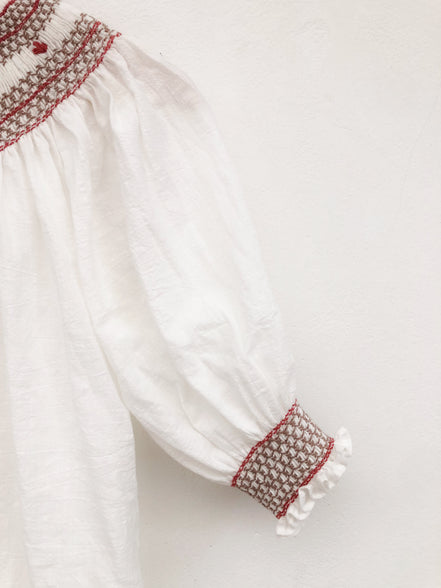 Gardenia Blouse ( rojo)