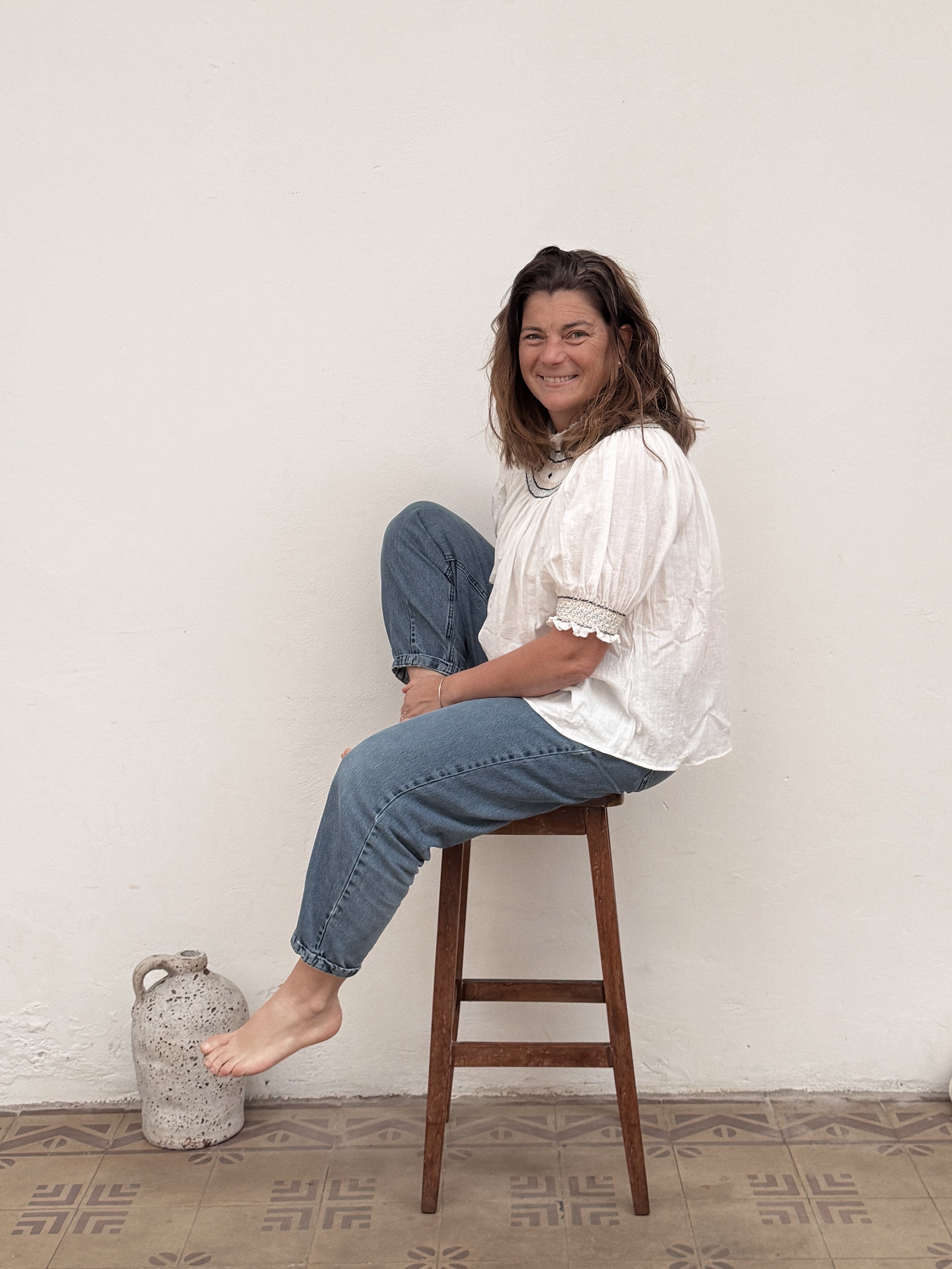 Gardenia Blouse (azul)