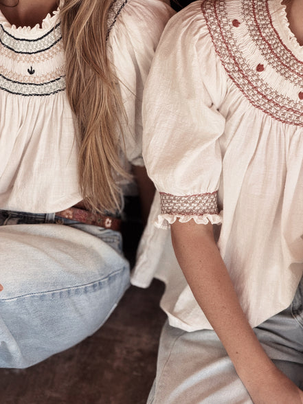 Gardenia Blouse (azul)